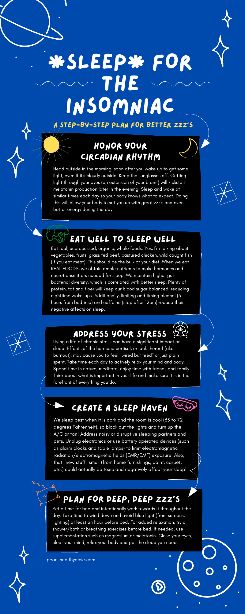 steps to better sleep